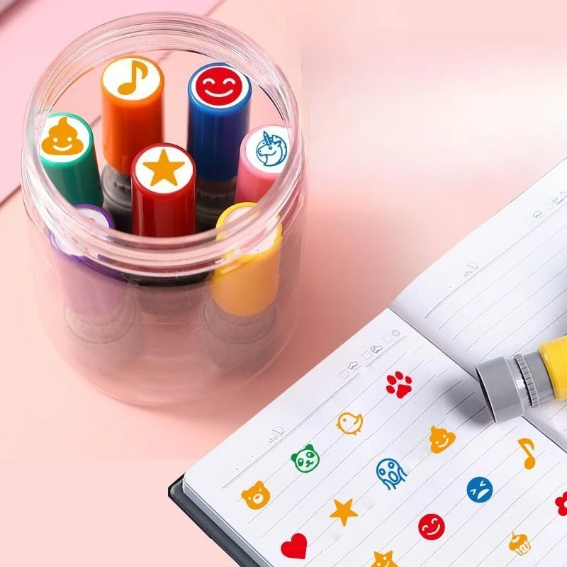 Mini Japanese Seal Office Account Seal, Cute Small Seal Star Smiling Face Red Flower Overtime Meal Seal
Mini Japanese Seal Office Account Seal, Cute Small Seal Star Smiling Face Red Flower Overtime Meal Seal