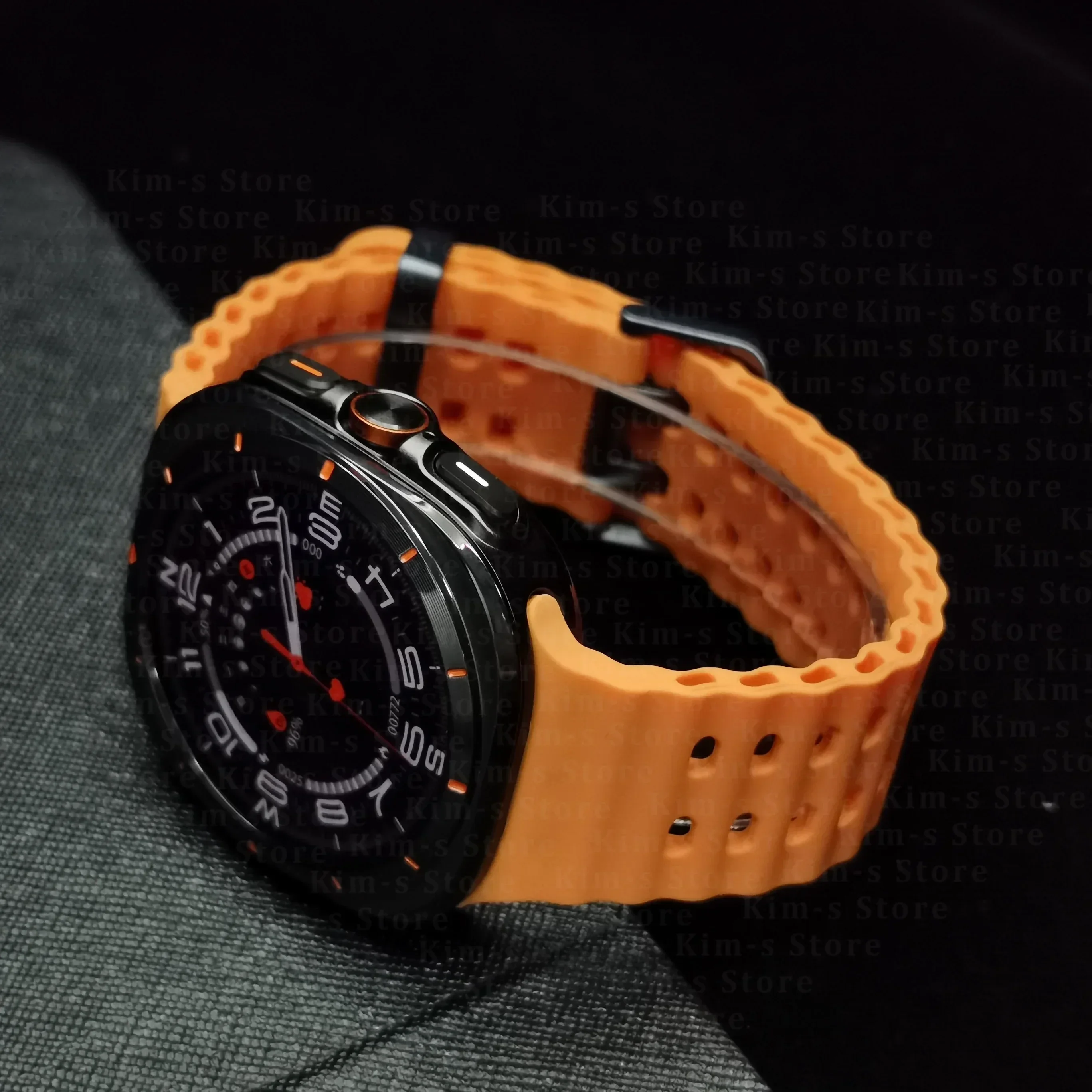 Original Marine Band For Samsung Galaxy Watch 7 ultra Strap 47mm Accessories Sport Silicone Bracelet For Galaxy Watch Ultra Band
Original Marine Band For Samsung Galaxy Watch 7 ultra Strap 47mm Accessories Sport Silicone Bracelet For Galaxy Watch Ultra Band