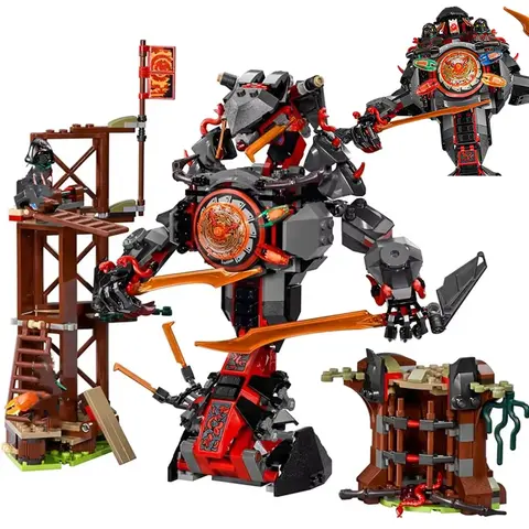 Ninja Series Building Blocks 70626 Snake Mech Model Time Twins Minifigures Children's Toys Gift