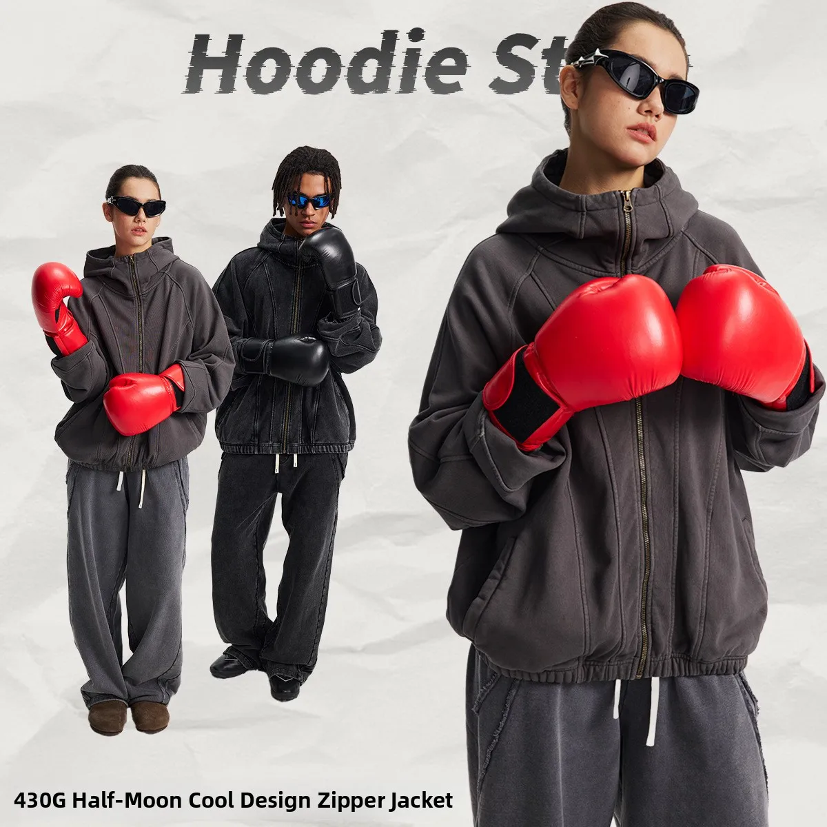 Autumn Winter Heavyweight G-Masked Functional Sle Hoodie Workwear Zipper Waed Pure Cotton Jaet Men's Casual Loose Fit S...
Autumn Winter Heavyweight G-Masked Functional Sle Hoodie Workwear Zipper Waed Pure Cotton Jaet Men's Casual Loose Fit S...