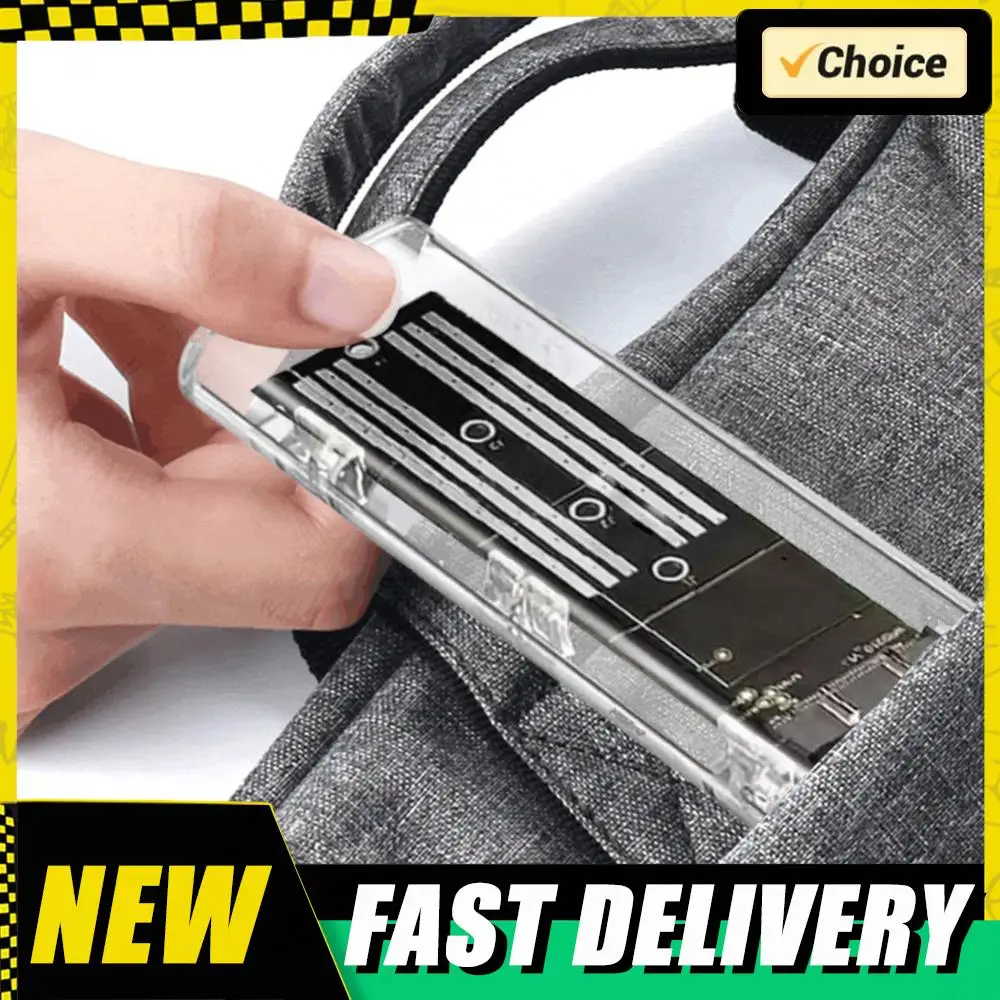 Внешний корпус для SSD M.2 NGFF SATA Type C USB 3.1, 10 Гбит/с, прозрачный, для накопителей 2230, 2242, 2260, 2280
Внешний корпус для SSD M.2 NGFF SATA Type C USB 3.1, 10 Гбит/с, прозрачный, для накопителей 2230, 2242, 2260, 2280