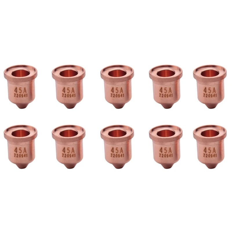 10PK плазменная режущая насадка 220941 для Hypertherm Powermax 65/85/105
10PK плазменная режущая насадка 220941 для Hypertherm Powermax 65/85/105