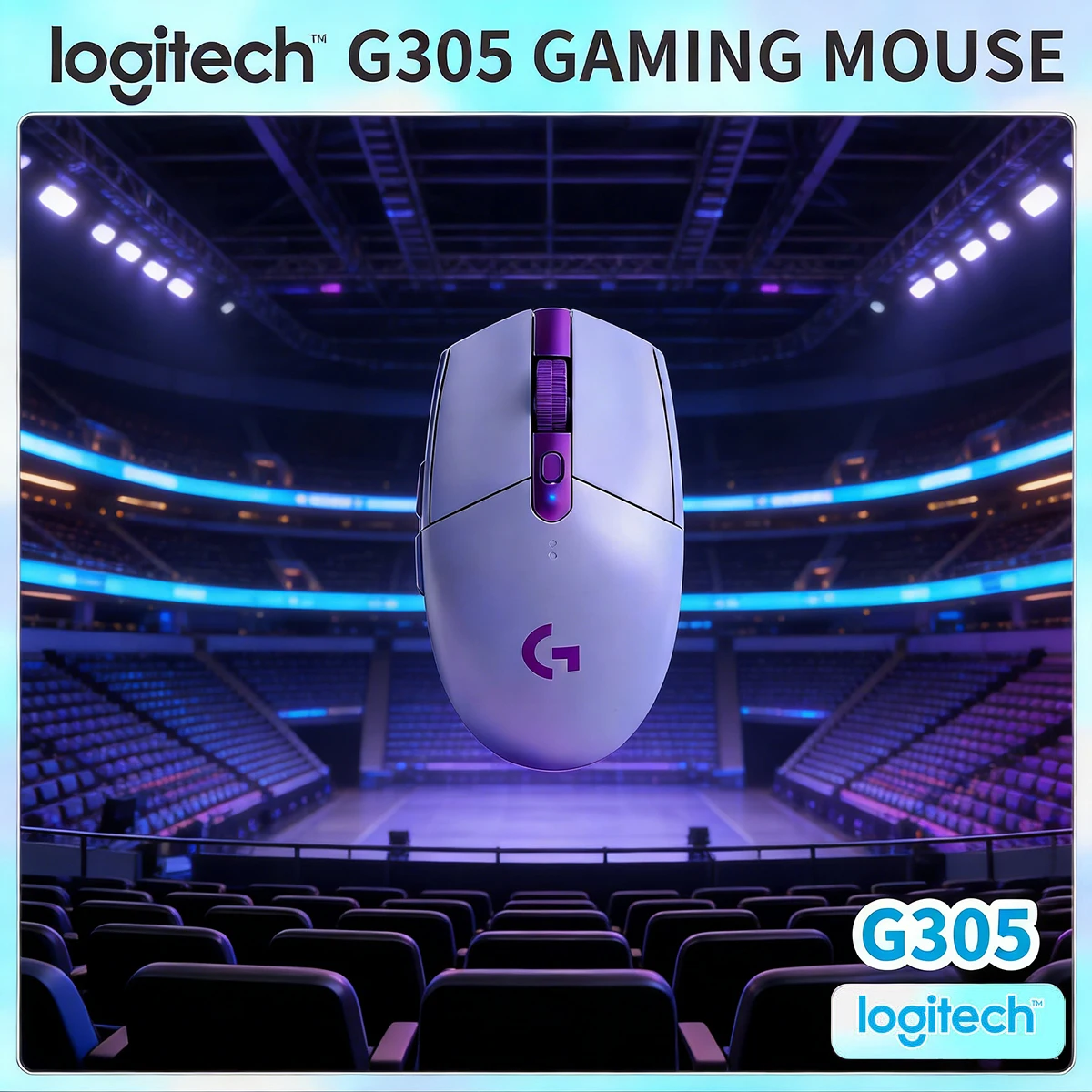 Классическая беспроводная игровая мышь Logitech G304/305, быстрая реакция, эргономичная форма, уменьшает напряжение руки
Классическая беспроводная игровая мышь Logitech G304/305, быстрая реакция, эргономичная форма, уменьшает напряжение руки