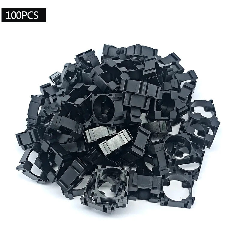 100Pcs 18650 Lithium Battery Holder, Plastic Battery Pack Bracket Cylindrical Cell Battery Stand Cell Spacer for DIY Fixed Batte
100Pcs 18650 Lithium Battery Holder, Plastic Battery Pack Bracket Cylindrical Cell Battery Stand Cell Spacer for DIY Fixed Batte