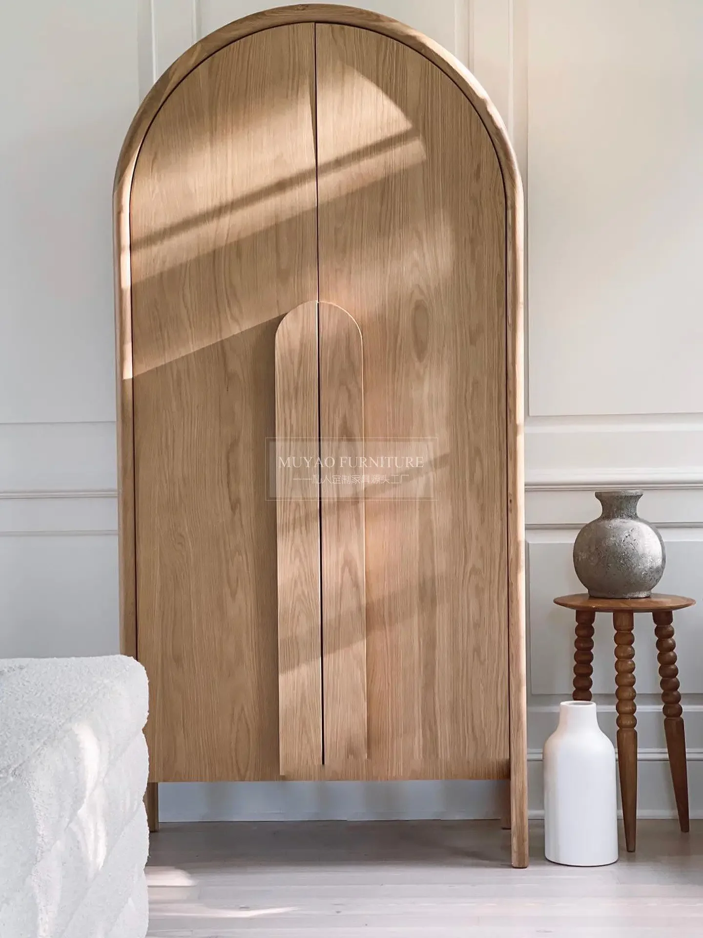 b25-1 Nordic simple double door wardrobe B & B log color locker black arched wardrobe
b25-1 Nordic simple double door wardrobe B & B log color locker black arched wardrobe