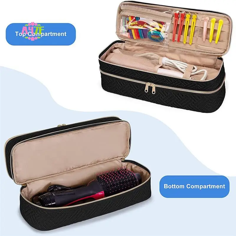 A47F-Carrying Case Hair Dryer/Volumizer/Styler, Hair Tools Insulated Storage Bag Organizer For Hair Stylist With Dividers Durabl
A47F-Carrying Case Hair Dryer/Volumizer/Styler, Hair Tools Insulated Storage Bag Organizer For Hair Stylist With Dividers Durabl