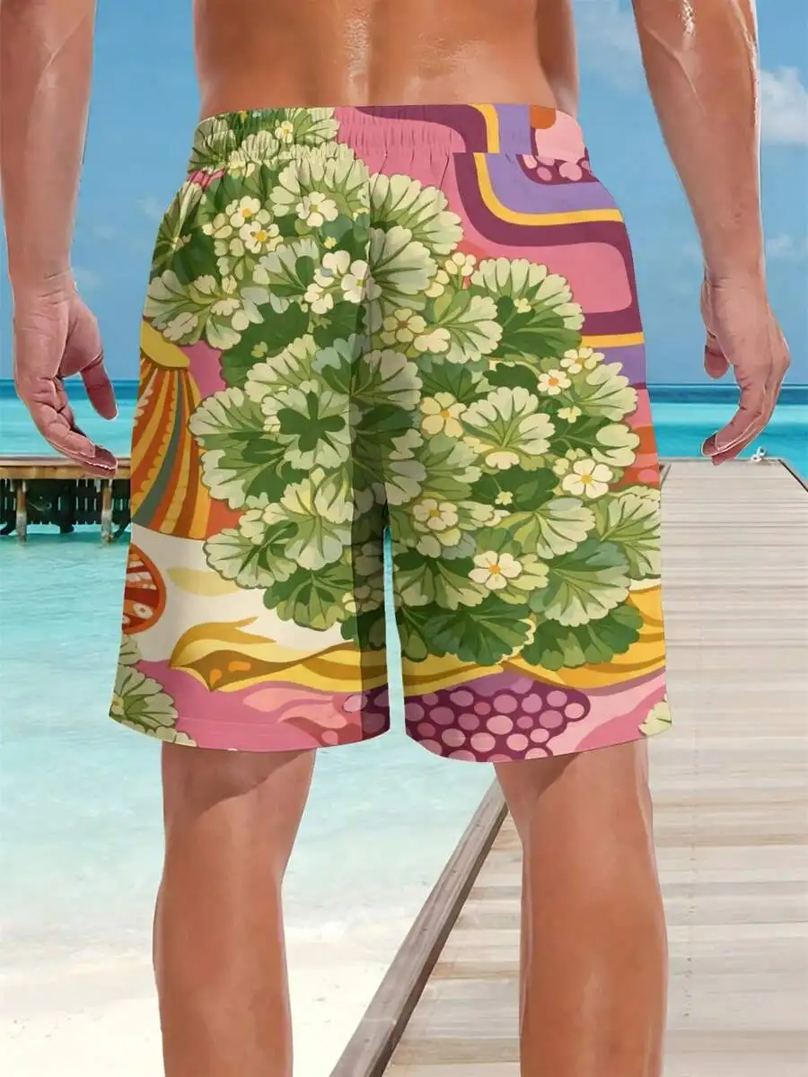 Mens Tropical Floral 3D All-Over Print Beach Shorts Quick Dry Summer Swim Trunks
Mens Tropical Floral 3D All-Over Print Beach Shorts Quick Dry Summer Swim Trunks