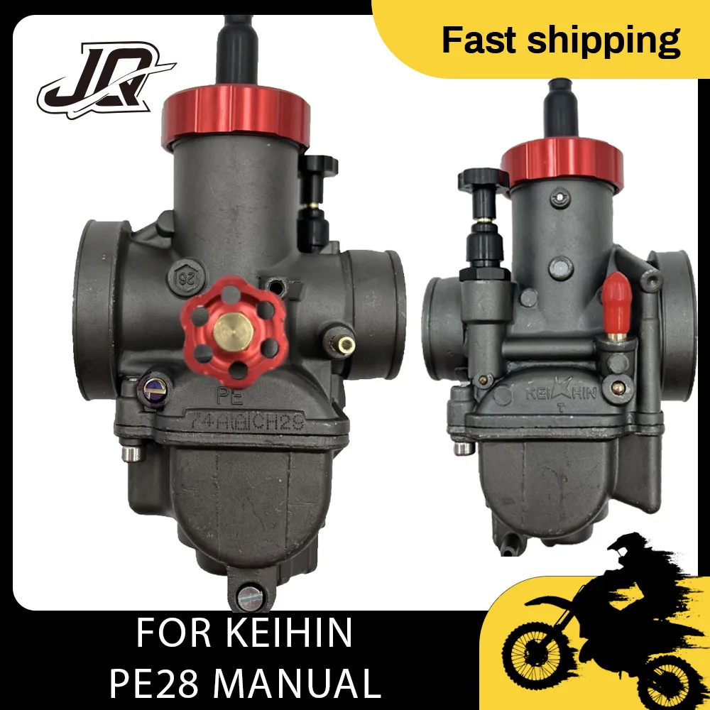 PE28 Manual Carburetor Suitable For 200cc-250cc Single Cylinder Motorcycle For Honda CRF 150RB 150R 250X 450X 2002-2017
PE28 Manual Carburetor Suitable For 200cc-250cc Single Cylinder Motorcycle For Honda CRF 150RB 150R 250X 450X 2002-2017