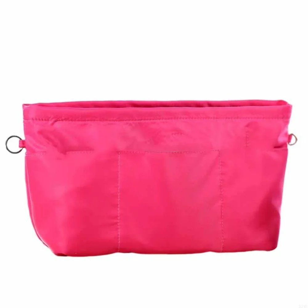 Cosmetic Organizer Insert Bag Storage Bags with Zipper Multi-Pocket Handbag Solid Color Multifunctional Inner Bag
Cosmetic Organizer Insert Bag Storage Bags with Zipper Multi-Pocket Handbag Solid Color Multifunctional Inner Bag