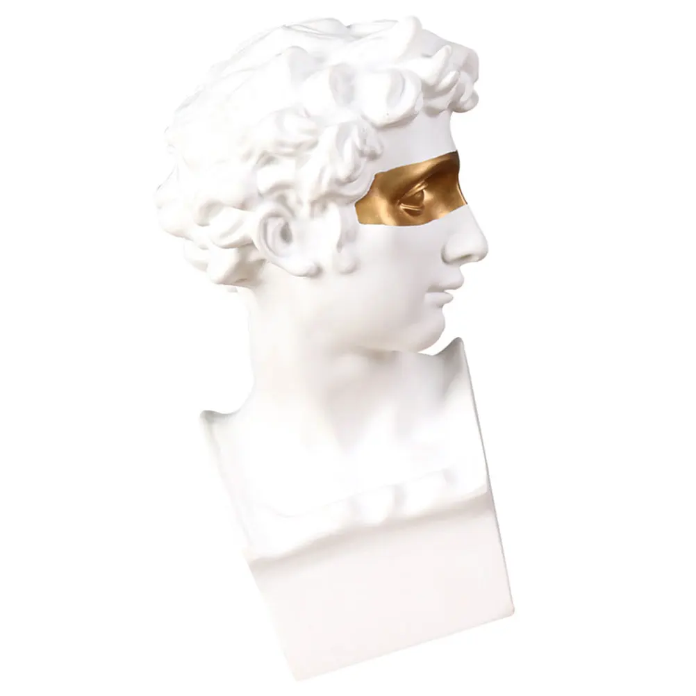 Resin David Statue Greek Sculpture Decor Desktop nament Figurine Home Decoration Piece Greek Statue Craft Small Model
Resin David Statue Greek Sculpture Decor Desktop nament Figurine Home Decoration Piece Greek Statue Craft Small Model