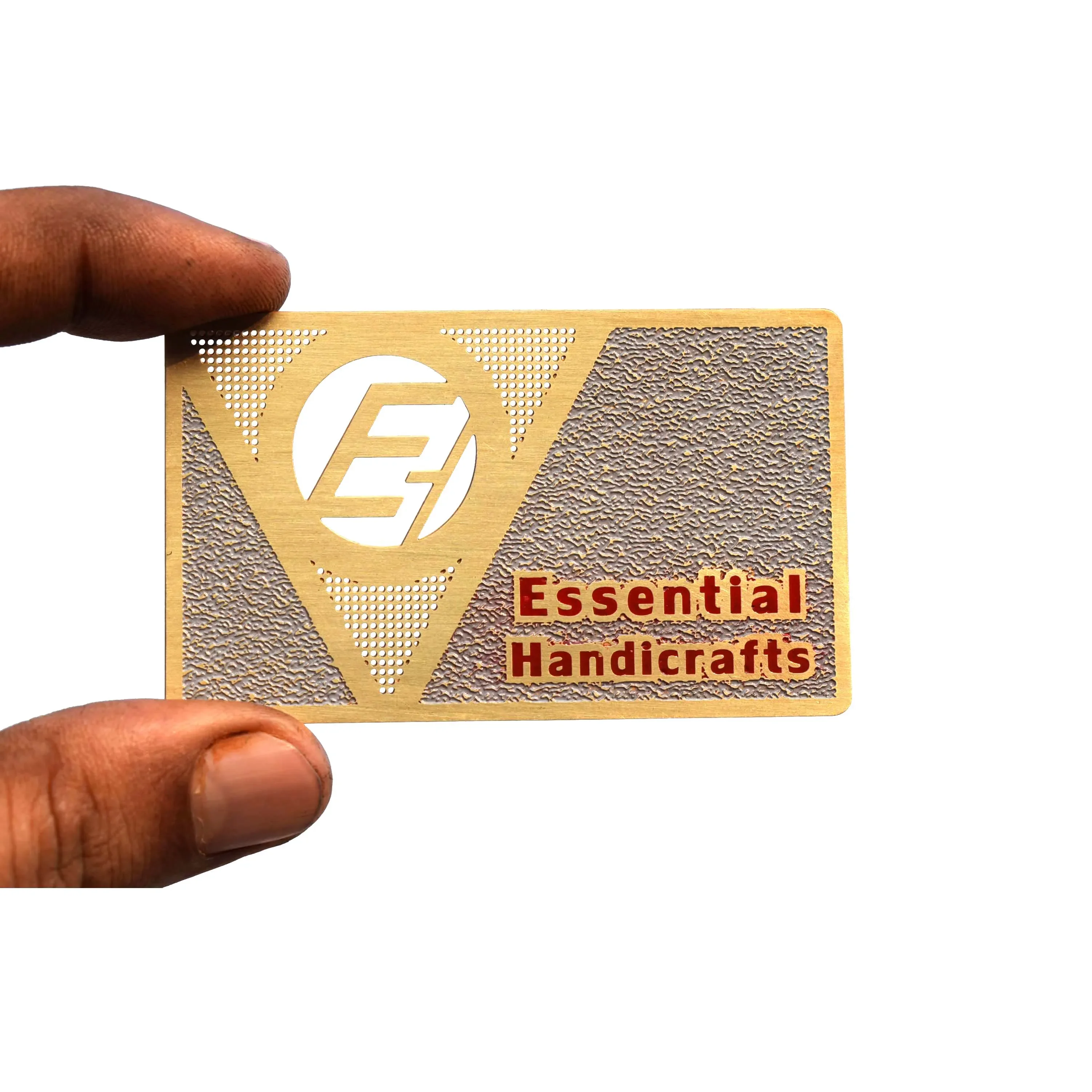 Изготовленная на заказ высококачественная латунная металлическая визитная карточка с позолотой и роскошным и привлекательным печатным продуктом
Изготовленная на заказ высококачественная латунная металлическая визитная карточка с позолотой и роскошным и привлекательным печатным продуктом