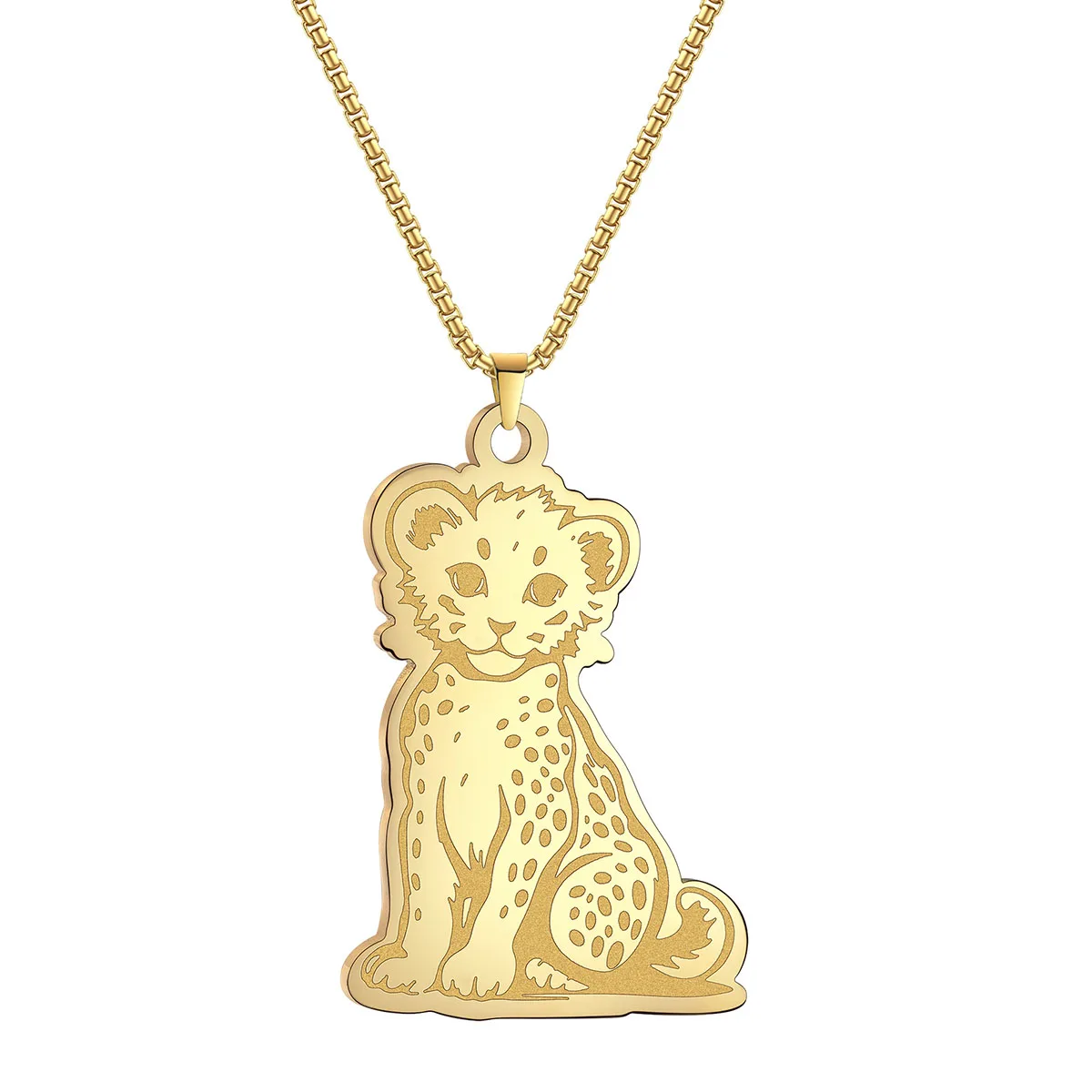 Wholesale Fashionable Jewelry Animal Leopard Pendant Women Punk Gift Stainless Steel Necklaces For Men Jewelry
Wholesale Fashionable Jewelry Animal Leopard Pendant Women Punk Gift Stainless Steel Necklaces For Men Jewelry