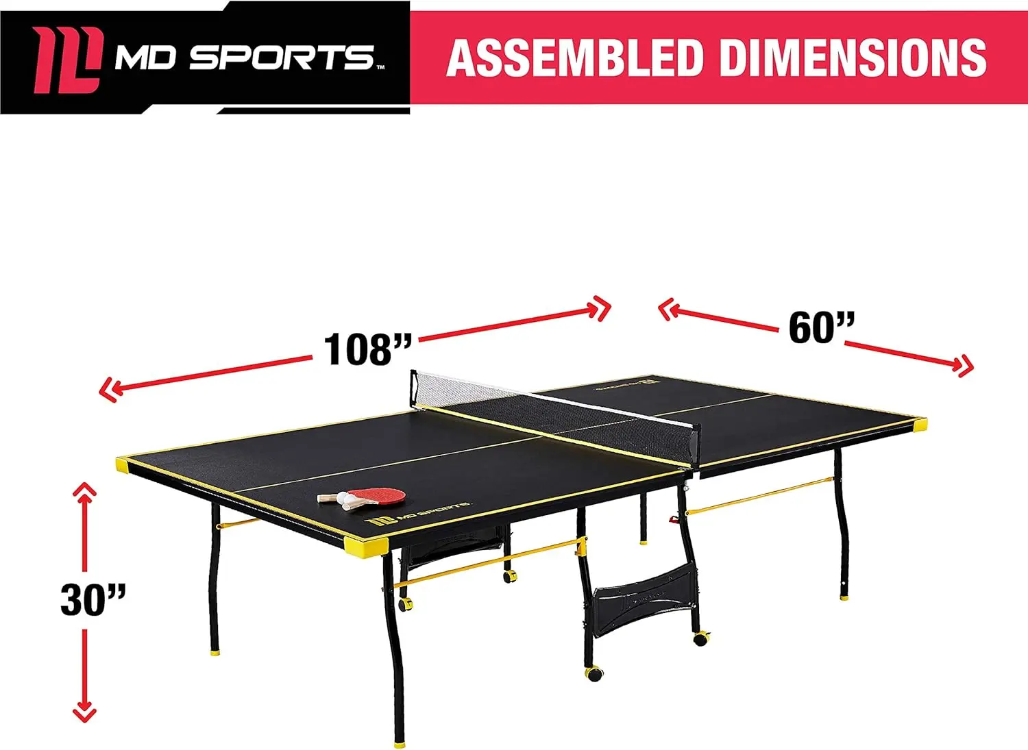 Table Tennis Tables Multiple Styles Ping Pong Tables, Foldable for Easy Storage with Nets Included, Perfect for Family Game Room
Table Tennis Tables Multiple Styles Ping Pong Tables, Foldable for Easy Storage with Nets Included, Perfect for Family Game Room