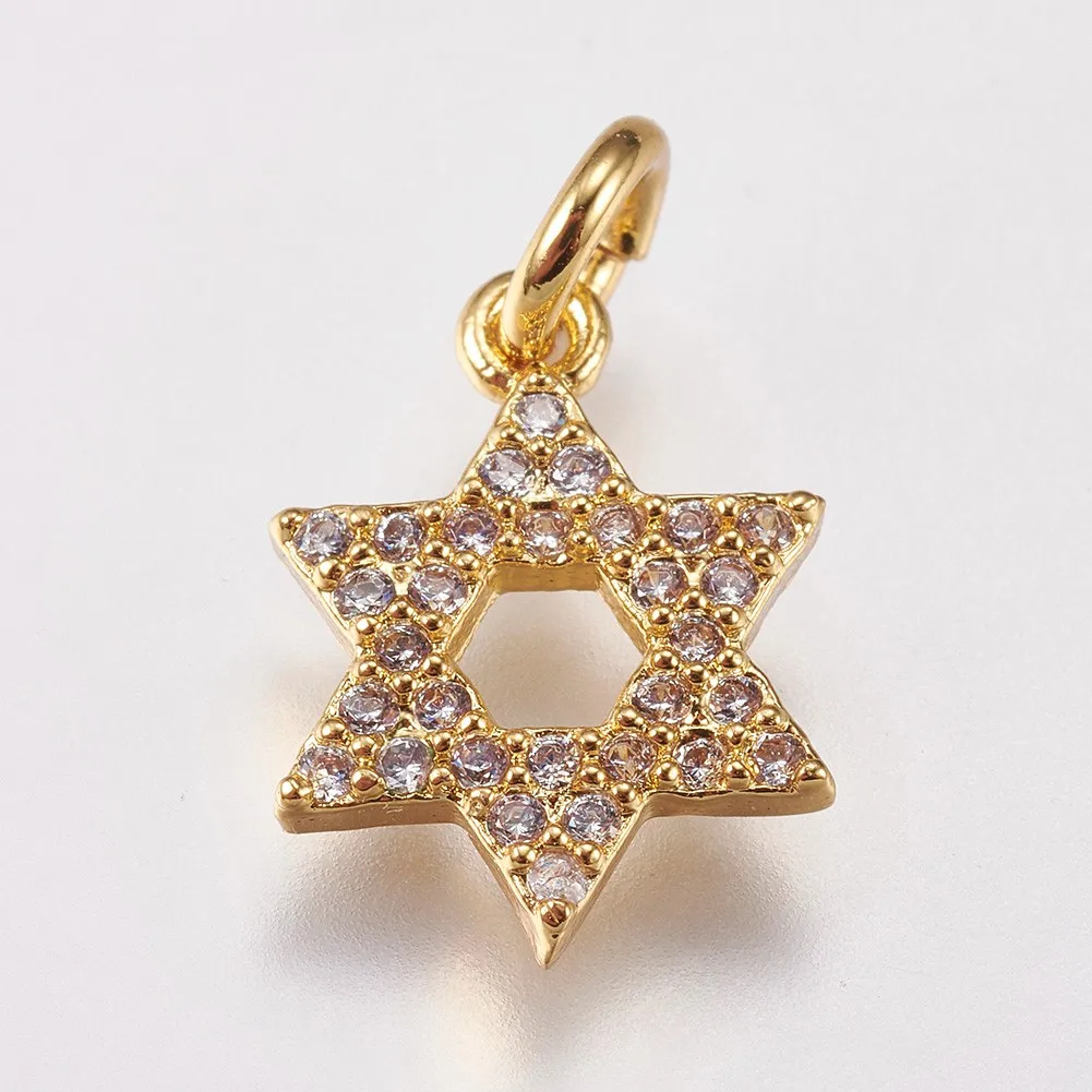 5pcs Stars Shaped Charms Brass Micro Pave Cubic Zirconia Pendants for Earring Necklace Diy Jewelry Accessories Craft 13.5x10x2m
5pcs Stars Shaped Charms Brass Micro Pave Cubic Zirconia Pendants for Earring Necklace Diy Jewelry Accessories Craft 13.5x10x2m