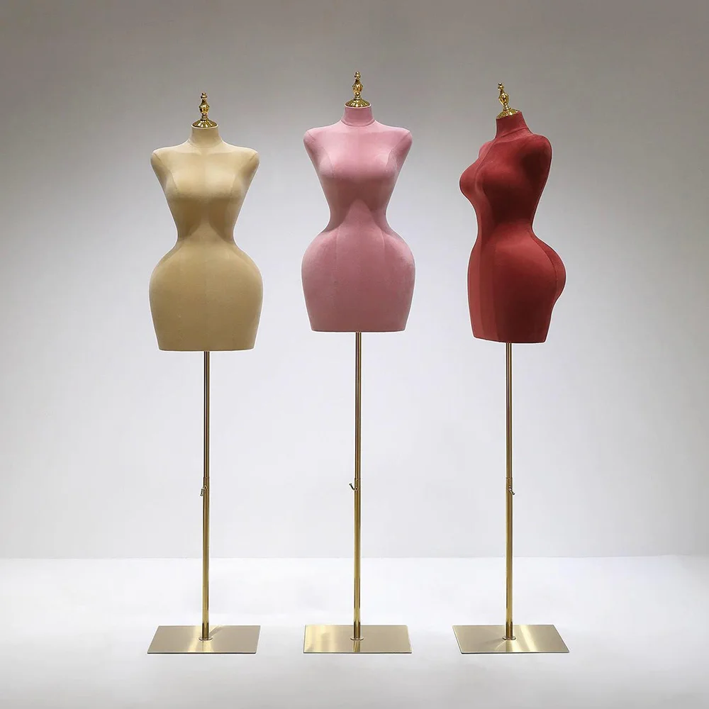 big hip buttocks large size curvy women mannequin velvet fabric half body dummy for clothes display can pin in
big hip buttocks large size curvy women mannequin velvet fabric half body dummy for clothes display can pin in