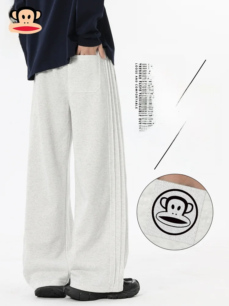 Мужские повседневные брюки Paul Frank свободного кроя, американские спортивные брюки с плиссировкой, осенняя коллекция, молодежный тренд
Мужские повседневные брюки Paul Frank свободного кроя, американские спортивные брюки с плиссировкой, осенняя коллекция, молодежный тренд