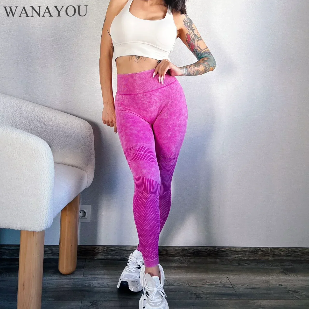 WANAYOU Mesh Legging for Women Yoga Tights Quick Drying Sports Pants High Waist Gym Fitness Scrunch Butt Pants Workout Pants
WANAYOU Mesh Legging for Women Yoga Tights Quick Drying Sports Pants High Waist Gym Fitness Scrunch Butt Pants Workout Pants