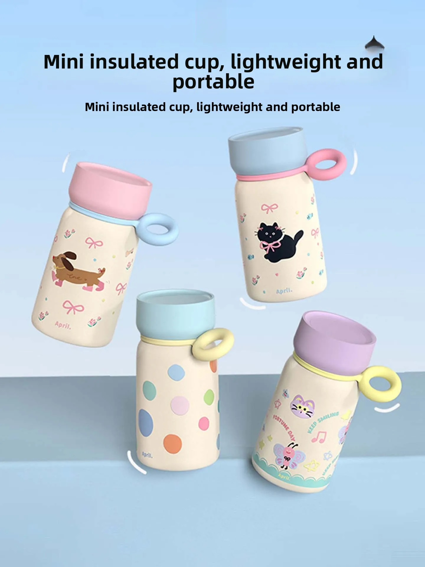 Portable 304 Stainl Steel Insulated Water Bottle 2025 Model High Aesthetic Value for Outdoor Use Leakproof Cartoon El...
Portable 304 Stainl Steel Insulated Water Bottle 2025 Model High Aesthetic Value for Outdoor Use Leakproof Cartoon El...