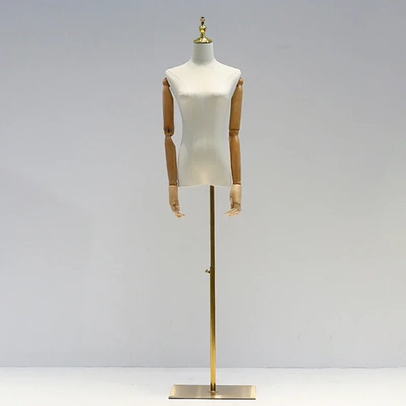 Fabric Mannequin For Wedding Cloting Display Dress Bust Mannequin Woman Clothing Store Wooden Arm Mannequins Display Rack
Fabric Mannequin For Wedding Cloting Display Dress Bust Mannequin Woman Clothing Store Wooden Arm Mannequins Display Rack
