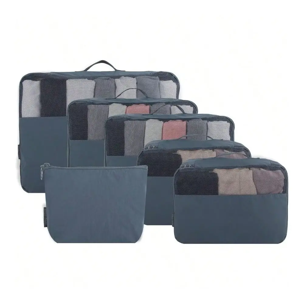 Set Travel Packing Cubes, Repellent Nylon Luggage Organizer Bags Suitcase, CarryOn, Home Storage, Lightweight And Durable 6, Bl
Set Travel Packing Cubes, Repellent Nylon Luggage Organizer Bags Suitcase, CarryOn, Home Storage, Lightweight And Durable 6, Bl