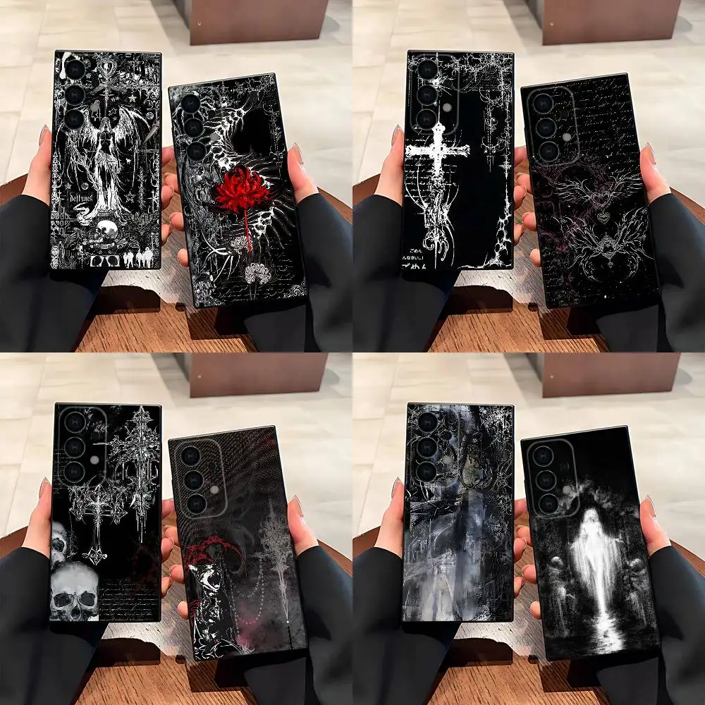 Gothic Coquette Cyber Sigilism Cross Phone Case For Samsung S25,S24,S21,S22,S23,S30,Ultra,S20,Plus,Fe,Lite,5G Black Cover
Gothic Coquette Cyber Sigilism Cross Phone Case For Samsung S25,S24,S21,S22,S23,S30,Ultra,S20,Plus,Fe,Lite,5G Black Cover