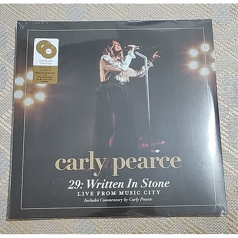 Carly Pearce 29 Written in Stone Live for Gold Vinyl 2LP
Carly Pearce 29 Written in Stone Live for Gold Vinyl 2LP
