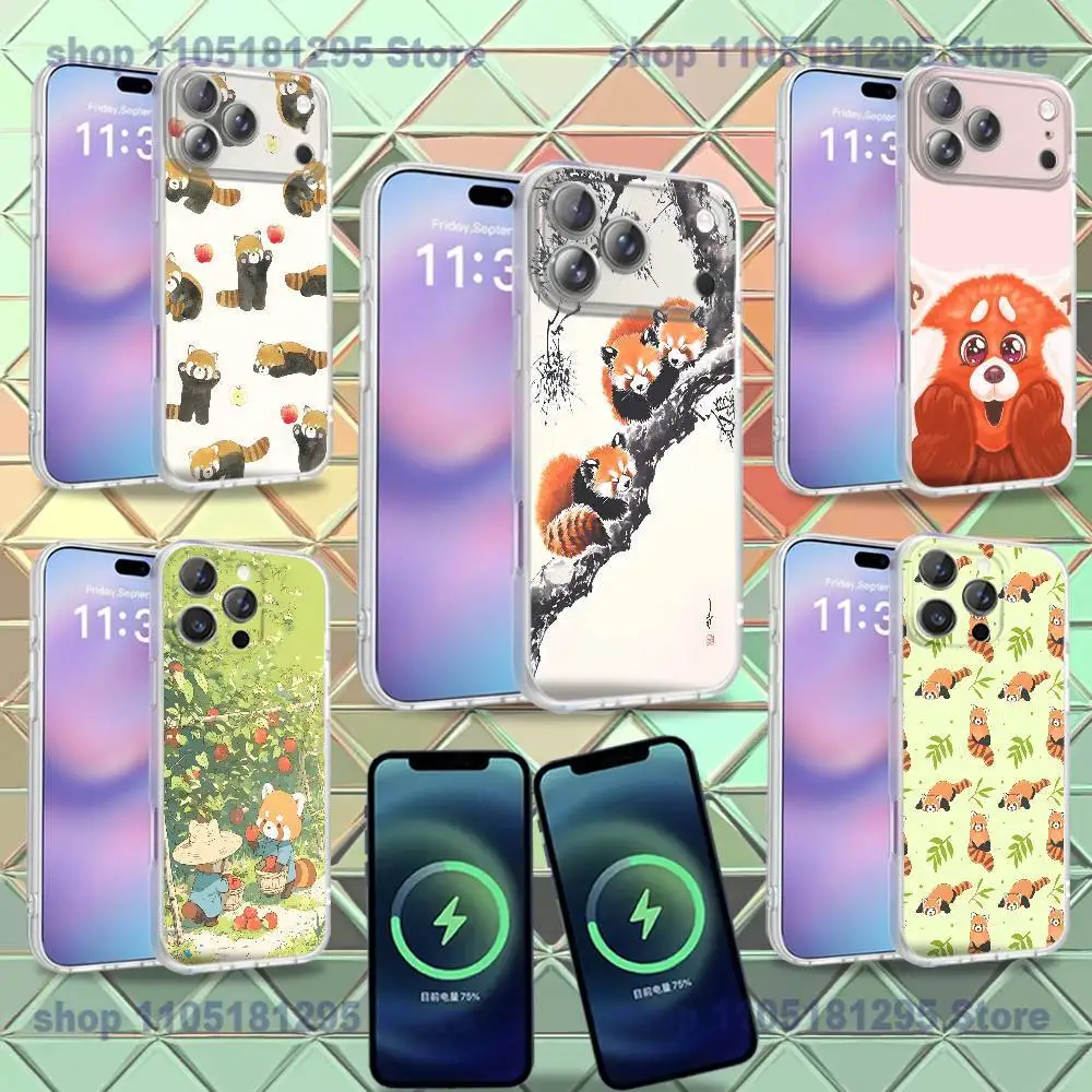 Cute Red panda Animal Phone Case For iPhone 16,14,11,17,13,15,12,Air,Plus,Pro,Max,E,Mini Frosted for MagSafe Magnetic
Cute Red panda Animal Phone Case For iPhone 16,14,11,17,13,15,12,Air,Plus,Pro,Max,E,Mini Frosted for MagSafe Magnetic