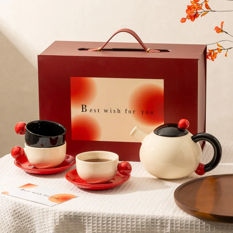 Teapot Gift Box Afternoon Tea Set Tea Cup Set Moving Housewarming New Home Newlyweds Weddings Engagement Gifts Souvenirs
Teapot Gift Box Afternoon Tea Set Tea Cup Set Moving Housewarming New Home Newlyweds Weddings Engagement Gifts Souvenirs
