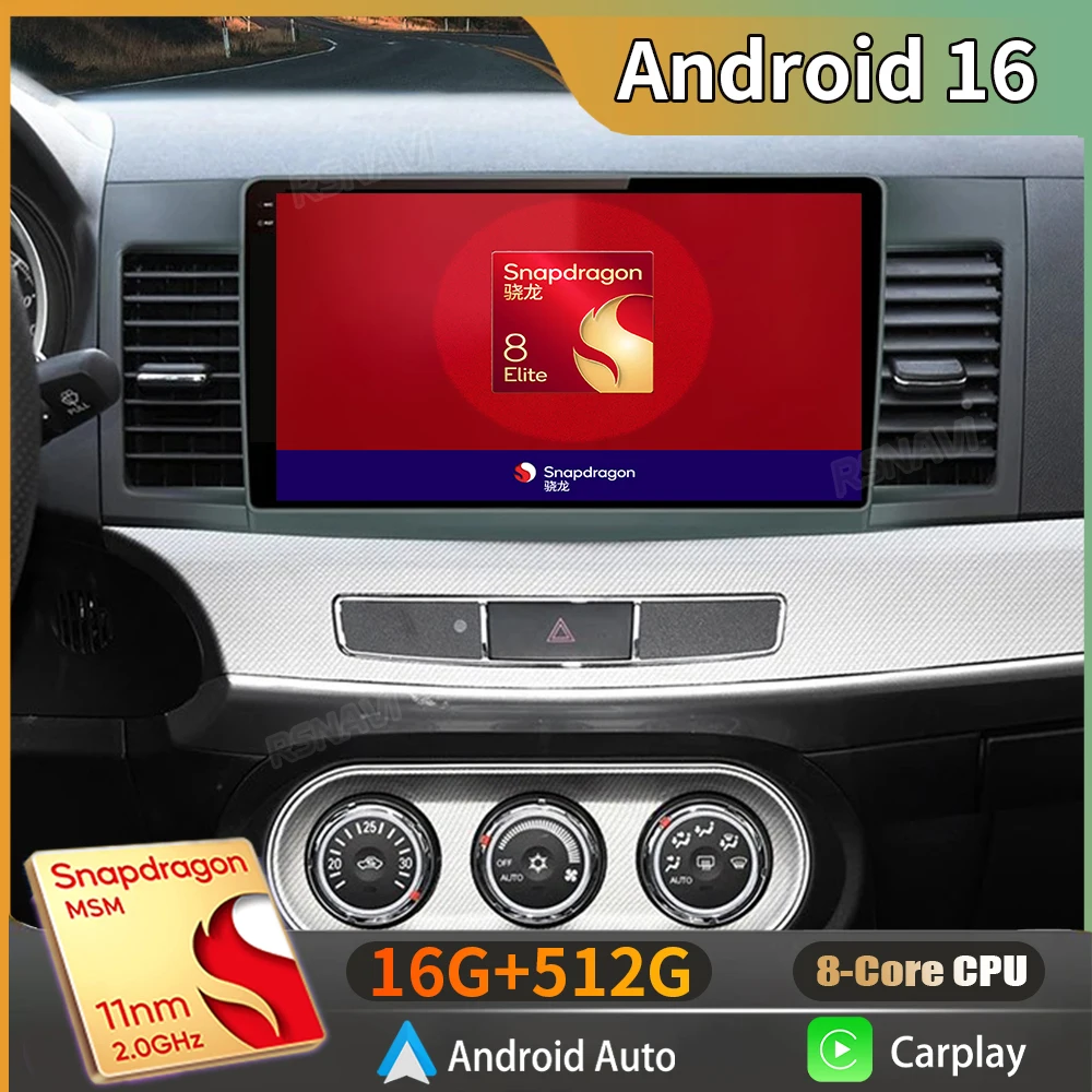 Android 16 For Mitsubishi Lancer 10 CY 2007 - 2012 2K QLED Android Car Radio Multimedia Video Player GPS 4G CarPlay Stereo
Android 16 For Mitsubishi Lancer 10 CY 2007 - 2012 2K QLED Android Car Radio Multimedia Video Player GPS 4G CarPlay Stereo