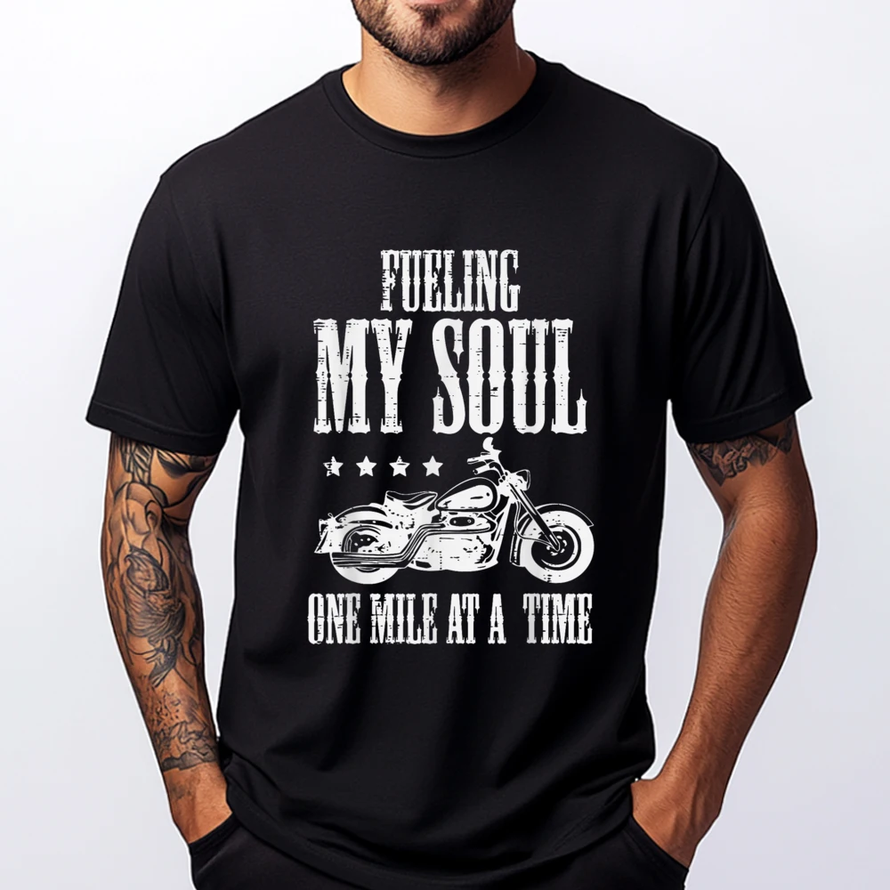 Biker Fueling My Soul 1 Mile A Time Motorcycle Men Kid Graphic T Shirts Men Oversized Man Clothes Letter
Biker Fueling My Soul 1 Mile A Time Motorcycle Men Kid Graphic T Shirts Men Oversized Man Clothes Letter