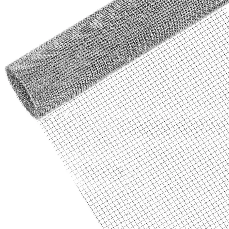 A24F-Stainless Steel Wire Mesh 1/4 Inch - 16" X 12FT, Heavy Duty Metal Screen For Crafting, Ventilation & Outdoor Solutions
A24F-Stainless Steel Wire Mesh 1/4 Inch - 16" X 12FT, Heavy Duty Metal Screen For Crafting, Ventilation & Outdoor Solutions