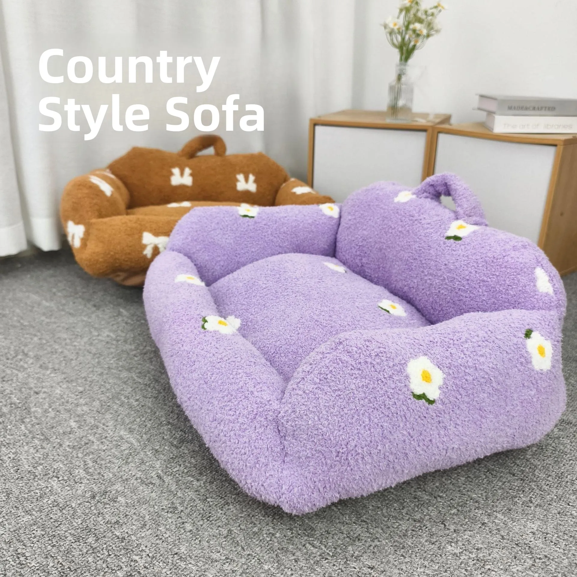 Thickened Pet Bed for Small to Medium Dogs And Cats Winter Warm Spring Autumn Seasonal Use Cute Cozy Pet Nest Sofa Style
Thickened Pet Bed for Small to Medium Dogs And Cats Winter Warm Spring Autumn Seasonal Use Cute Cozy Pet Nest Sofa Style