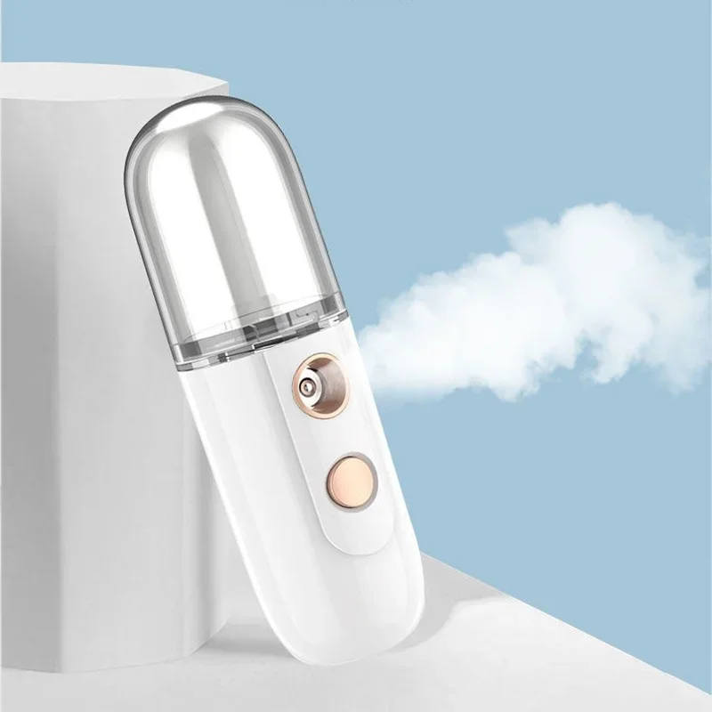 Portable Water Replenishing Instrument Facial Beauty Humidifier Rechargeable Spray Hand Held Alcohol Disinfection Atomization
Portable Water Replenishing Instrument Facial Beauty Humidifier Rechargeable Spray Hand Held Alcohol Disinfection Atomization