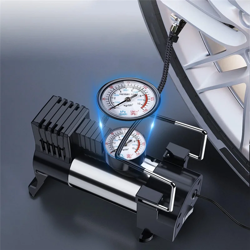 Портативный электрический насос для накачивания шин: многофункциональный автомобильный воздушный насос с компрессором 12 В для небольших транспортных средств, прочный
Портативный электрический насос для накачивания шин: многофункциональный автомобильный воздушный насос с компрессором 12 В для небольших транспортных средств, прочный