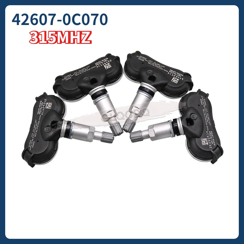 Tire Pressure Monitor Sensor 315MHZ 42607-0C070 For Toyota Sequoia 2014-2017 Sienna 2014-2018 Sienna 2019-2020
Tire Pressure Monitor Sensor 315MHZ 42607-0C070 For Toyota Sequoia 2014-2017 Sienna 2014-2018 Sienna 2019-2020