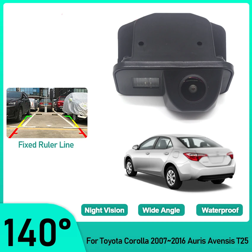 140° HD 1080P Car Rear View Camera For Toyota Corolla 2007~2014 2015 2016 Auris Avensis T25 Night Vision Reverse Reversing
140° HD 1080P Car Rear View Camera For Toyota Corolla 2007~2014 2015 2016 Auris Avensis T25 Night Vision Reverse Reversing