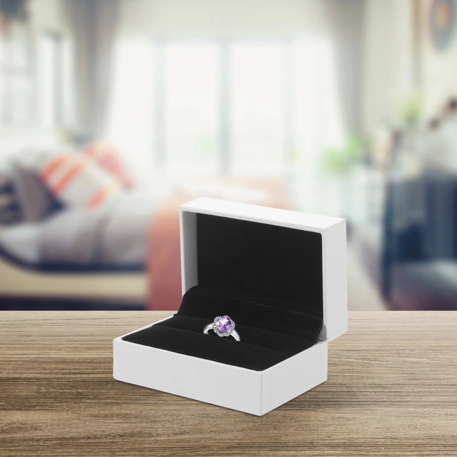 Rectangle Ring Gift Box 7.5*5*3.5CM Jewelry Packaging Double Ring Holder Lightweight Storage Wedding Case
Rectangle Ring Gift Box 7.5*5*3.5CM Jewelry Packaging Double Ring Holder Lightweight Storage Wedding Case