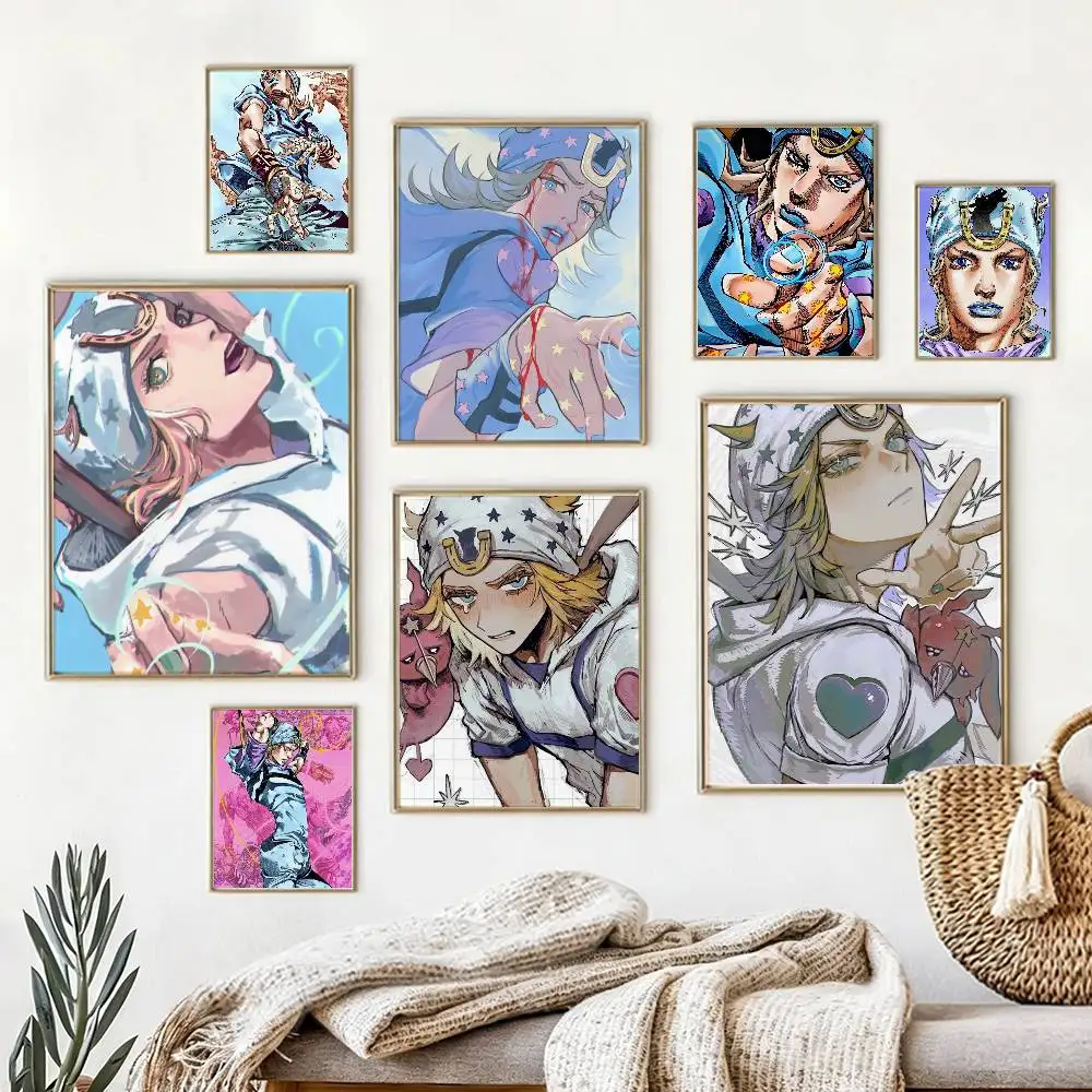 J-Johnny J-Joestar J-Jojo Poster High Quality Dorm Living Room Aesthetic Wall Decoration Painting Stickers Gift
J-Johnny J-Joestar J-Jojo Poster High Quality Dorm Living Room Aesthetic Wall Decoration Painting Stickers Gift