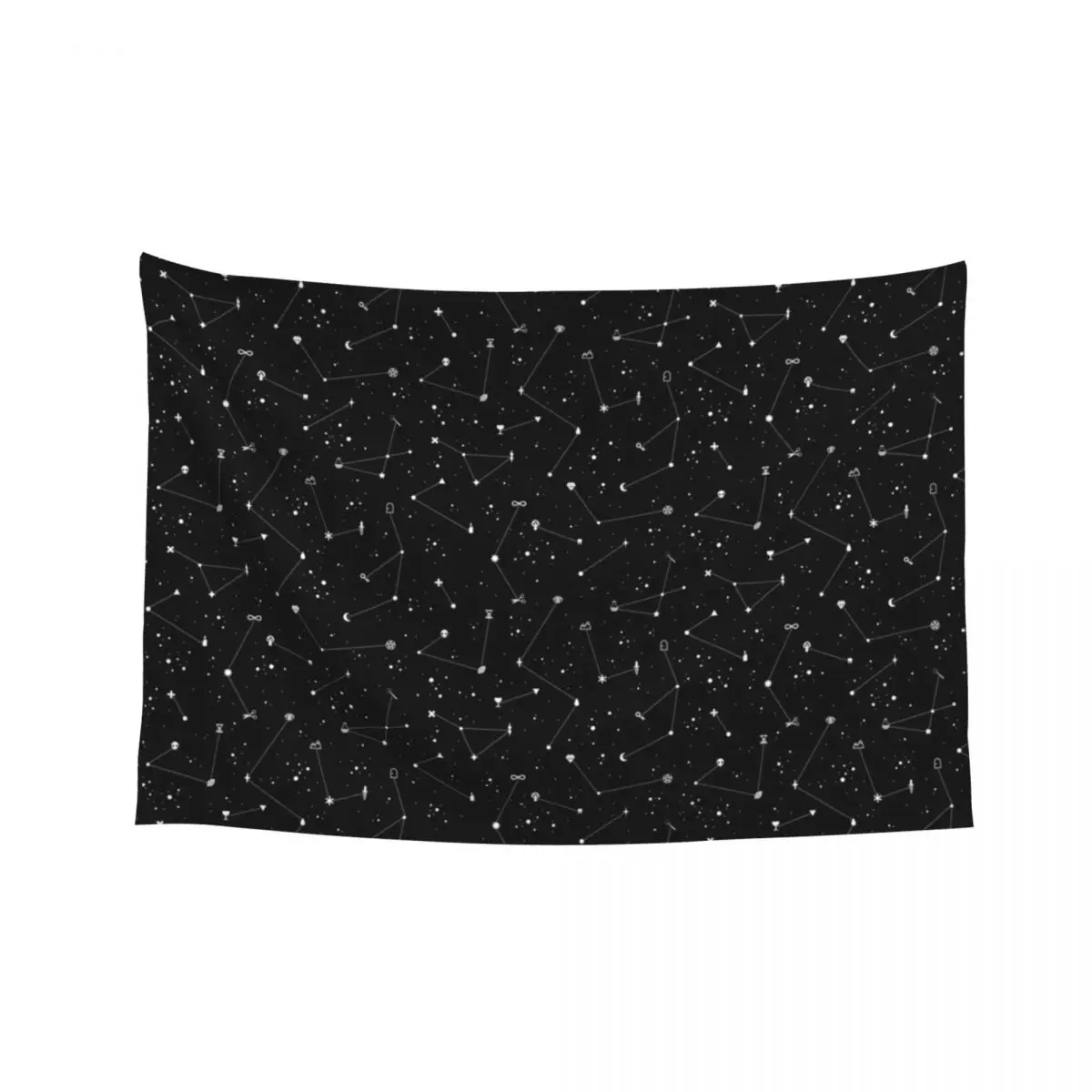 Constellations (Black) Tapestry Decorative Wall Home Decor Accessories Carpet On The Wall Tapestry 
Constellations (Black) Tapestry Decorative Wall Home Decor Accessories Carpet On The Wall Tapestry