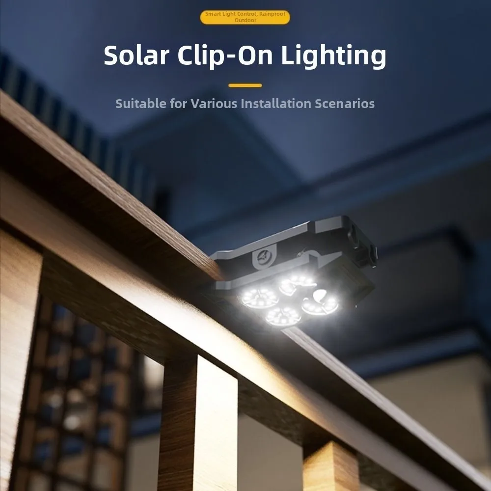 Waterproof LED Solar Clip Light Ultra Bright Wireless Motion Sensor Solar Lamp Multifunctional Intelligent Sensing
Waterproof LED Solar Clip Light Ultra Bright Wireless Motion Sensor Solar Lamp Multifunctional Intelligent Sensing