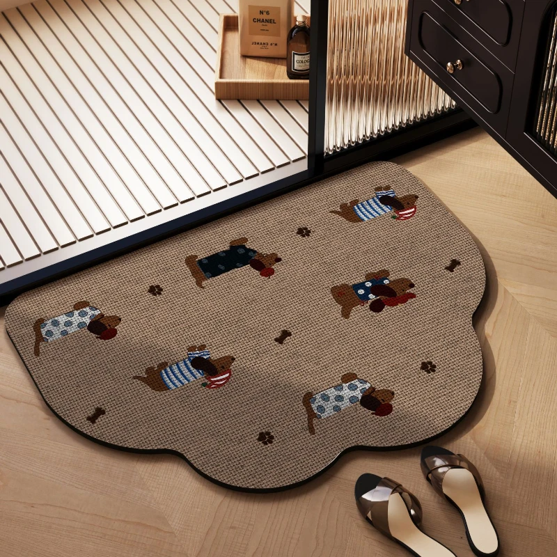 VIKAMA Cute Sausage Dog Bathroom Mat Super Absorbent Anti slip Soft Floor Mat Home Interior Decoration Mat
VIKAMA Cute Sausage Dog Bathroom Mat Super Absorbent Anti slip Soft Floor Mat Home Interior Decoration Mat