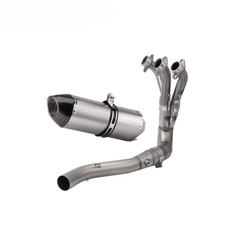 New conditions for the exhaust muffler of the entire motorcycle system to escape the 51-millimeter middle pipe
New conditions for the exhaust muffler of the entire motorcycle system to escape the 51-millimeter middle pipe
