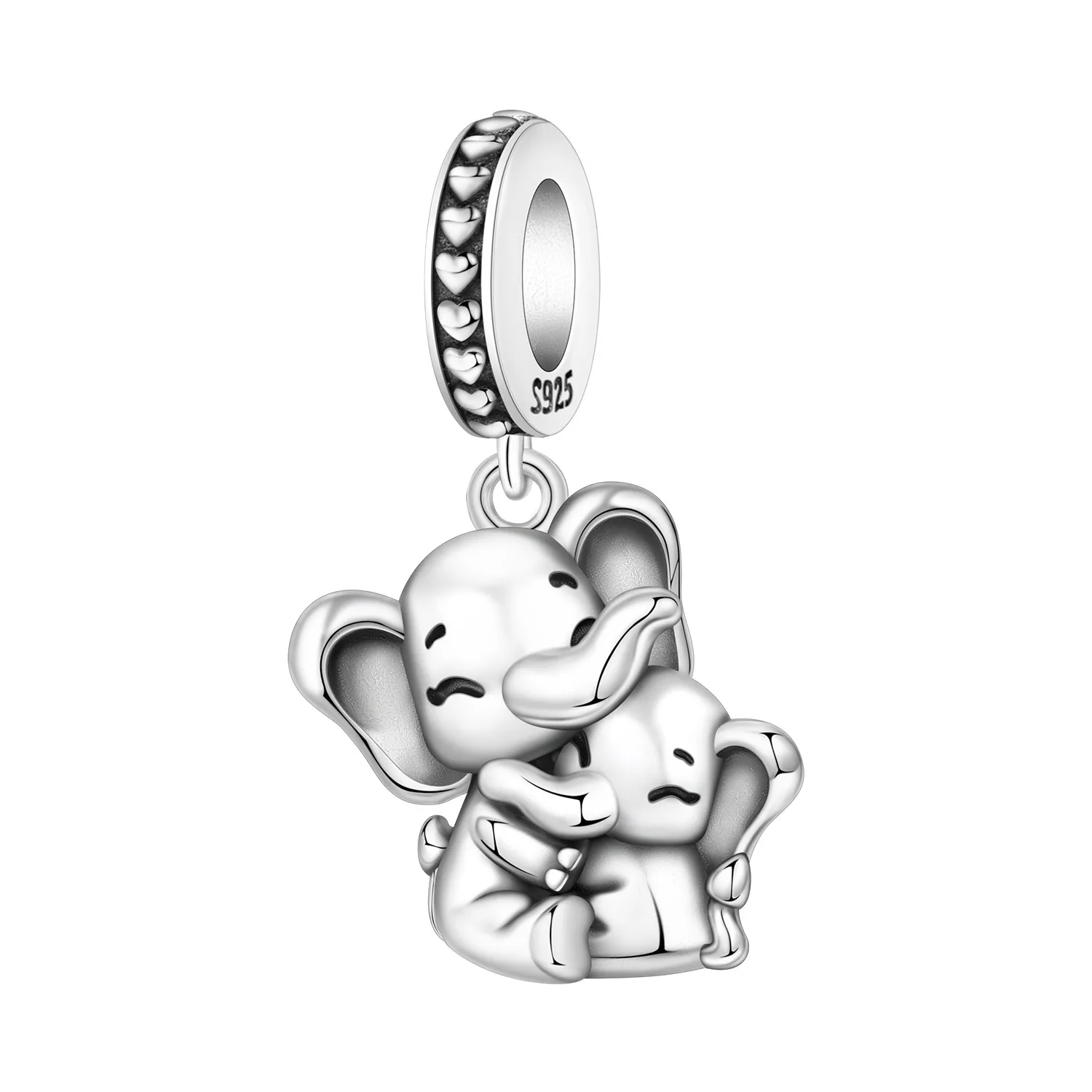 PANPOKI 925 Sterling SilverEmbracing Elephant Animal Charms Beads Pendant Fit DIY Bracelet Necklace Jewelry Souvenir Gifts
PANPOKI 925 Sterling SilverEmbracing Elephant Animal Charms Beads Pendant Fit DIY Bracelet Necklace Jewelry Souvenir Gifts