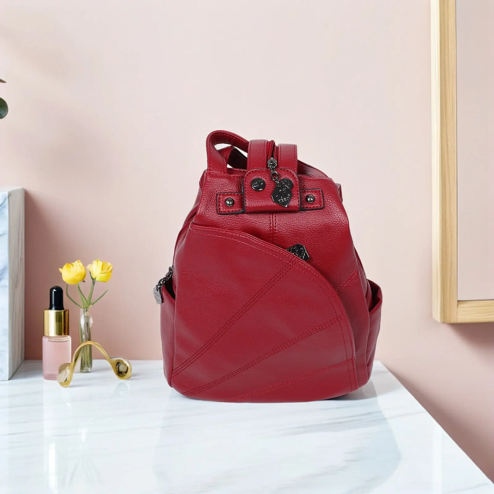 Large Capacity Women Travel Backpack Fake Multi Pocket Portable Handbag For Work Daily Commute Outdoor Adventure
Large Capacity Women Travel Backpack Fake Multi Pocket Portable Handbag For Work Daily Commute Outdoor Adventure