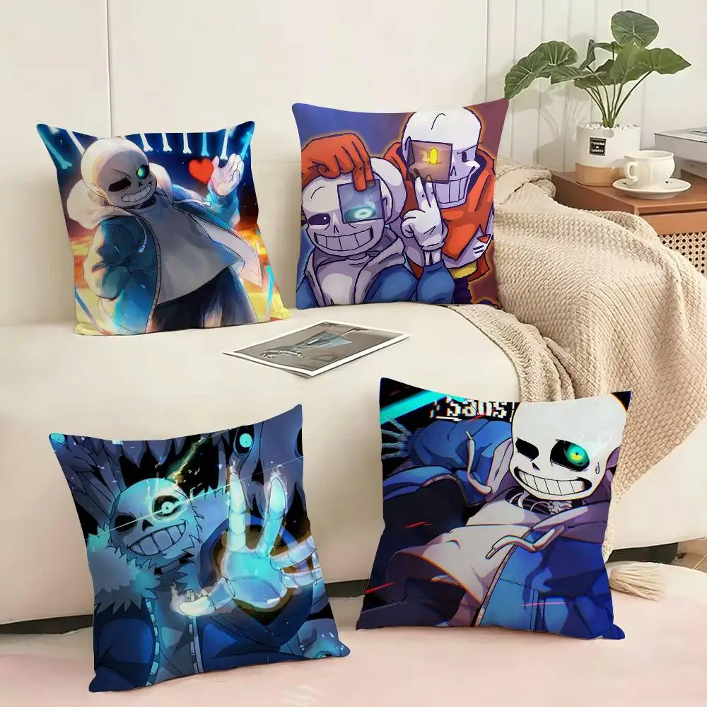 Undertale Sans Papyrus Square Double-Sided printed Pillow Case Bedroom Bedside Pillow Sofa Cushion Cover Gift
Undertale Sans Papyrus Square Double-Sided printed Pillow Case Bedroom Bedside Pillow Sofa Cushion Cover Gift