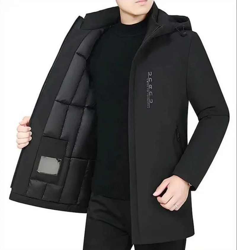 25S Hoodied Parka Clothes Thicken Fleece Zipper Mens Jackets Men Warm Winter Coat Men Plus Size New Waterproof Winter Jacket Men
25S Hoodied Parka Clothes Thicken Fleece Zipper Mens Jackets Men Warm Winter Coat Men Plus Size New Waterproof Winter Jacket Men