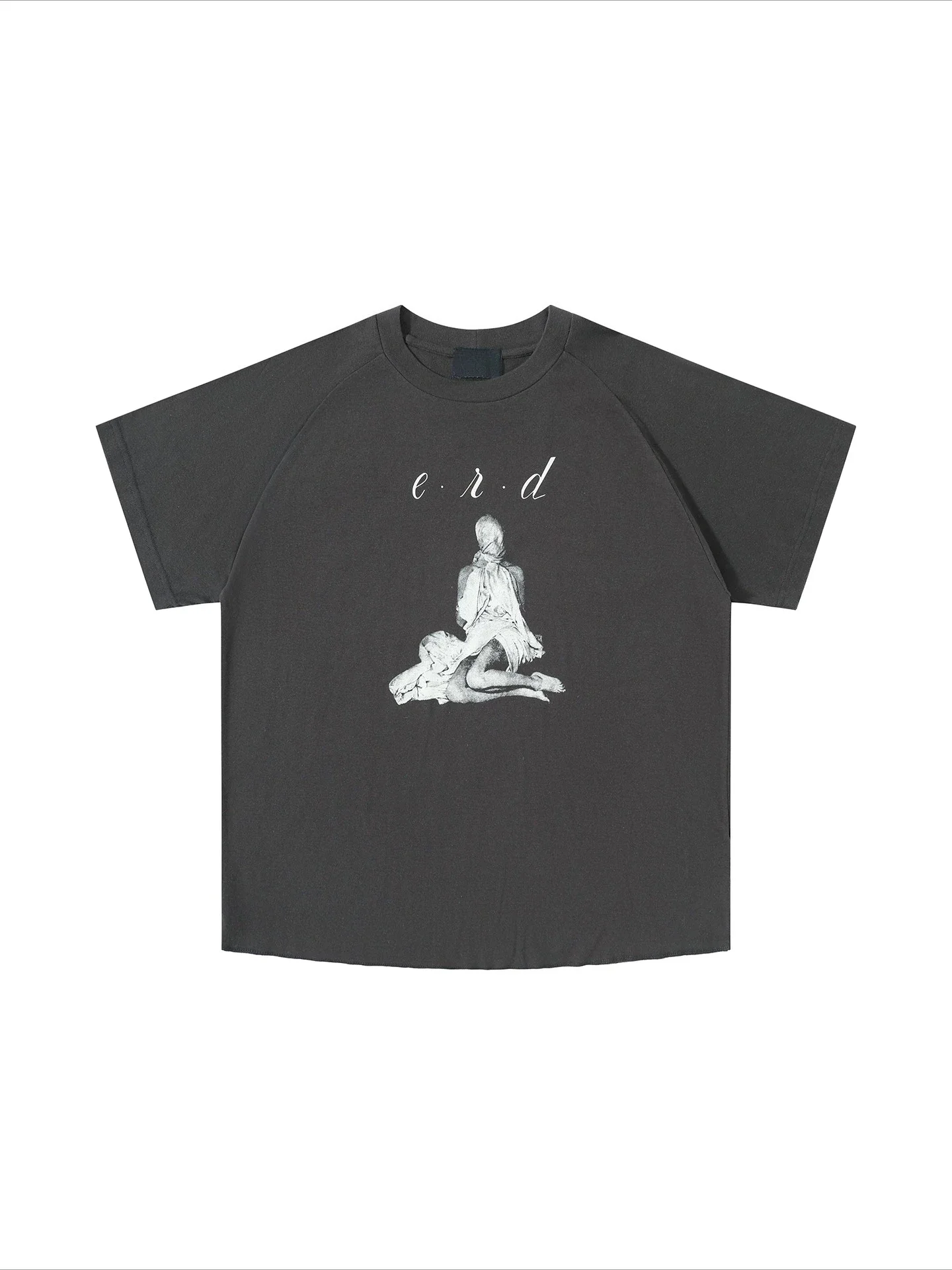 ER/D quilt girl washed short-sleeved T-shirt 25FW
ER/D quilt girl washed short-sleeved T-shirt 25FW