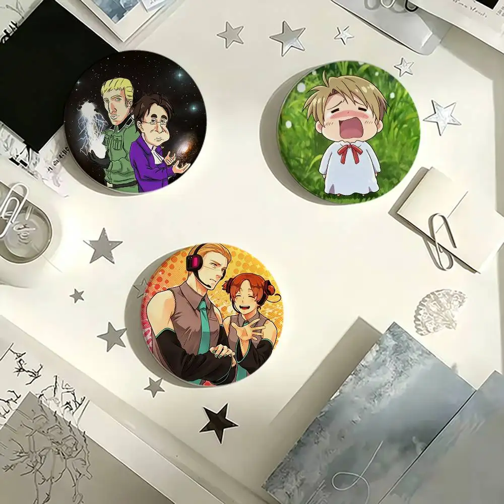 H-Hetalias A-Axis Cartoon Style Badges Creative Tinplate Button PinsBrooch Badge Clothes Backpack
H-Hetalias A-Axis Cartoon Style Badges Creative Tinplate Button PinsBrooch Badge Clothes Backpack