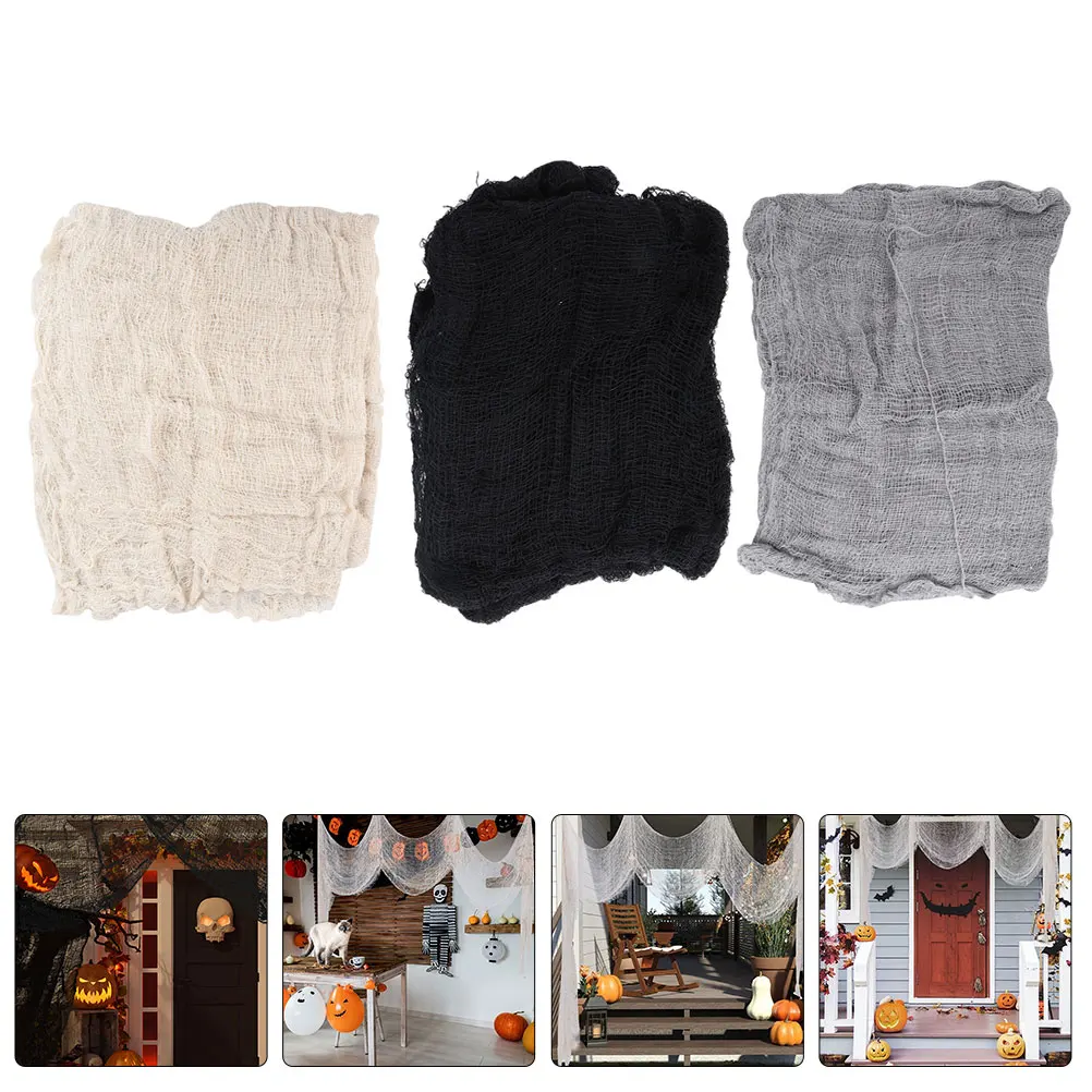 3Pcs Halloween Decoration Creepy Fabrics Spooky Mood Indoor Outdoor Places Haunted House Decor
3Pcs Halloween Decoration Creepy Fabrics Spooky Mood Indoor Outdoor Places Haunted House Decor