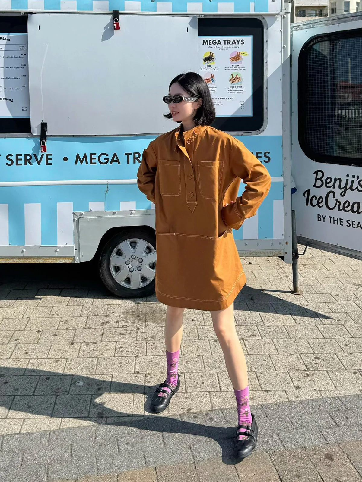 DesiGar American Sle Outdoor Functional Long Sve Brown Yellow Work Dr with Multiple kets for Women Ci Commuting
DesiGar American Sle Outdoor Functional Long Sve Brown Yellow Work Dr with Multiple kets for Women Ci Commuting